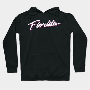 Florida Vice White Hoodie